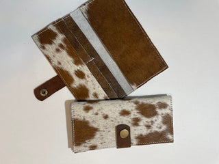 Cowhide Bi-fold Wallet