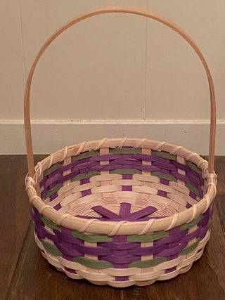 Grape Fair Isle Easter Basket