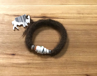 Buffalo Wristband; Polymer Bead