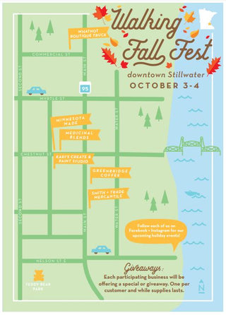 Walking Fall Fest 2020! Giveaways and Special Deals! October 3rd and 4th.
