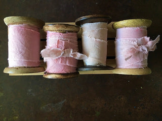 Getting Married?  Create Lasting Memories With Your Bridal Party By Hand Dying Their Own Linen Ribbons.