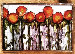 You will go crazy over this new medium of alcohol ink! Class March 7th