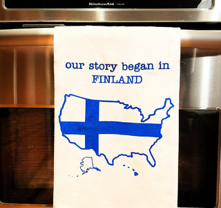 Our story began in FINLAND - USA map