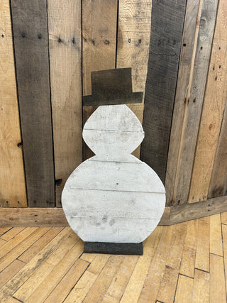 Small Floor Standing Snowman