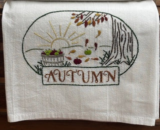 Embroidered Towel Set - Four Seasons