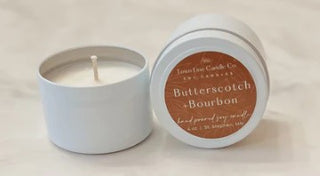 Travel Candle Tin-Butterscotch Bourbon
