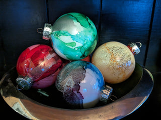 Dec 17 - Alcohol Ink Tile & Ornament Painting Class