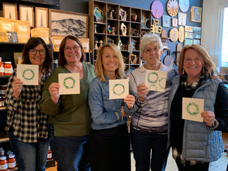 March 24-Basic watercolor & ink stationery class