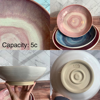 Small Porcelain Serving Bowl
