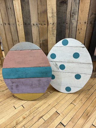 Large Floor Standing Easter Egg