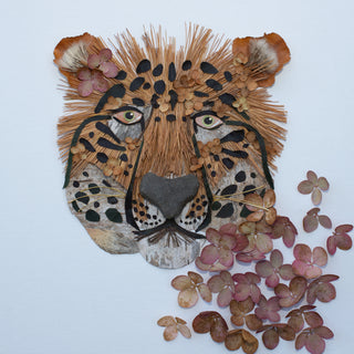 Cheetah Nature Art Card