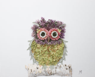 Nature Art Print: "Lulu" Owl