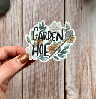 Garden Hoe Sticker