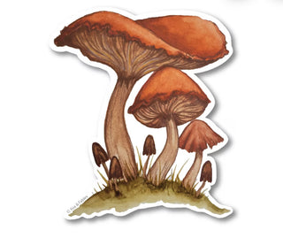 Mushroom Bunch Sticker