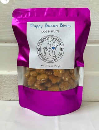 Puppy Bacon Bites Dog Biscuits