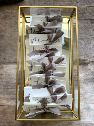 Tiny word bundles-handlettered