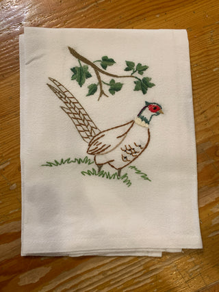 Embroidered Flour Sack Towels 18X28
