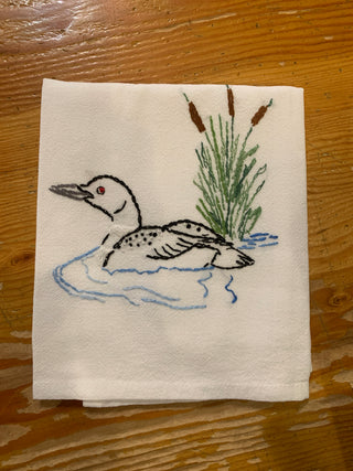 Embroidered Flour Sack Towels 18X28