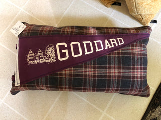 Goddard Vintage Pennant Pillow