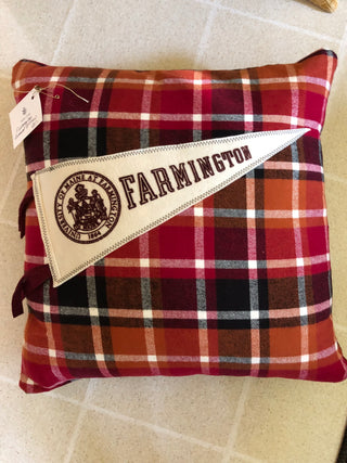 Farmington Vintage Pennant Pillow