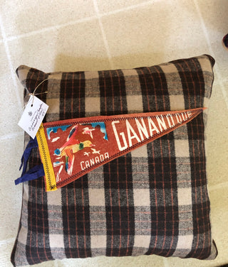 Gananoque Vintage Pennant Pillow