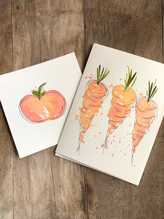 May 30-Basic watercolor/ink class-fruits, vegetables, florals and greenery