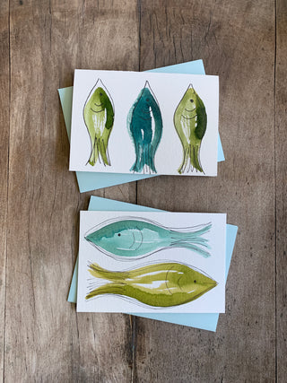Watercolor fish