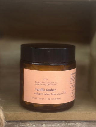 Vanilla Amber Whipped Tallow Balm
