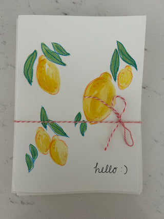 May 15-Watercolor painting collage-colorful summer fruits!