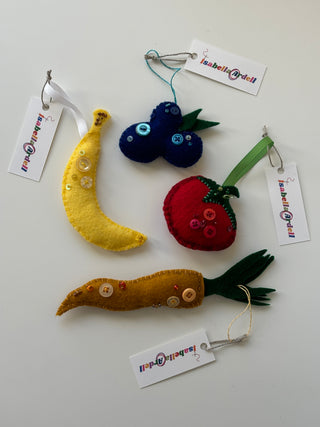 Fruit & Veggie Ornaments