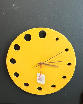 14" Mod Clock - D2 - Yellow