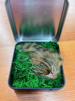 Brown/Orange Fly Tins