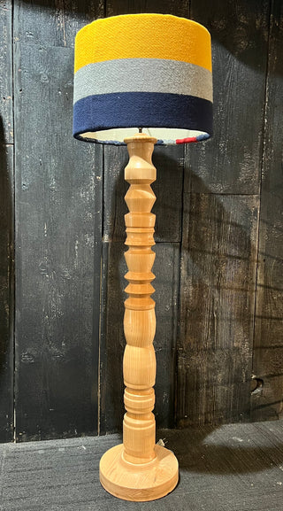 Custom Wood Floor Lamp
