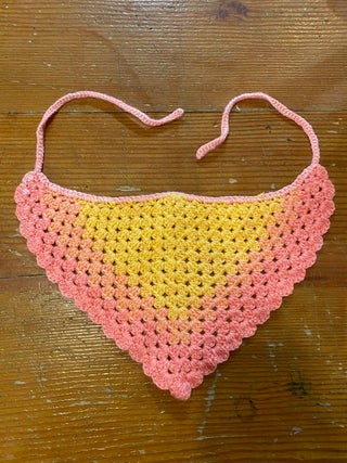 Crochet Bandana - Sunset Gradient