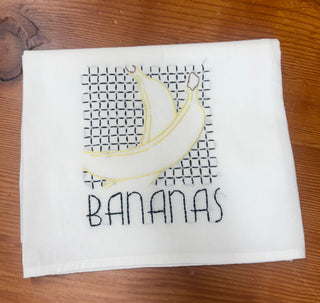 Embroidered Flour Sack Towels 27X27