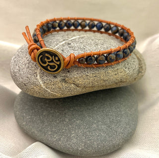 July 21-Leather Wrapped Bracelet Making Class