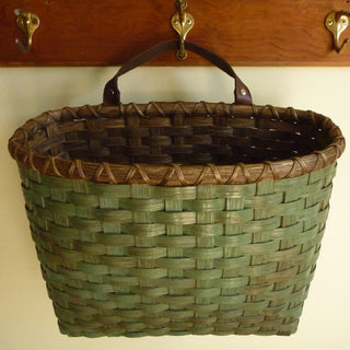 Painted Mail Basket