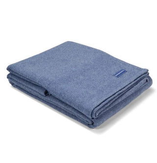 Lakefront Blue Steel Blanket-Twin