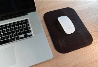 Buffalo Leather mousepad-Brown