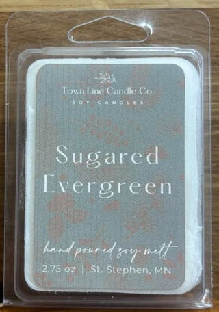 Soy Wax Melts-Sugared Evergreen