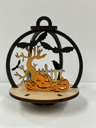 Halloween Bats Globe