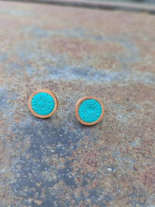 Stud Clay Earrings