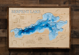 Serpent Lake 3d Map