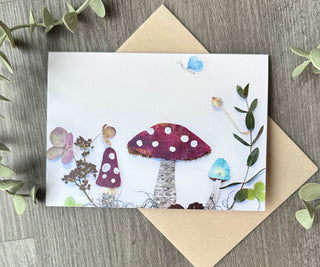 Mushroom 1 Nature Art Card