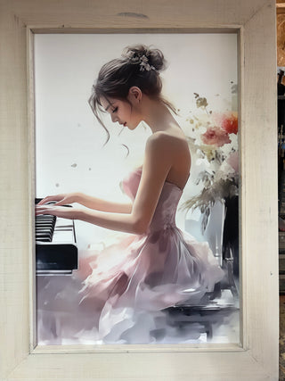 Piano Lady. (XXL)