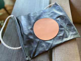 Upcycled Leather Crossbody