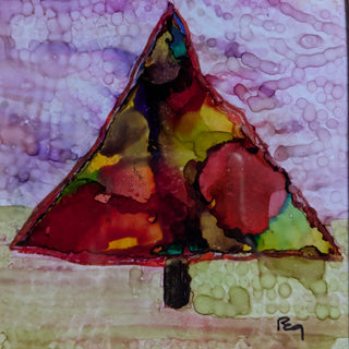 Dec 4 - Alcohol Ink Tile & Ornament Painting Class