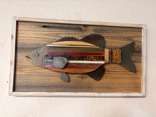 Bass fish wall Hanging
