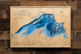 Lake Superior 3d Map HD Gigantic