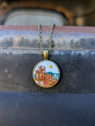 Bryce Canyon National Park Clay Necklace